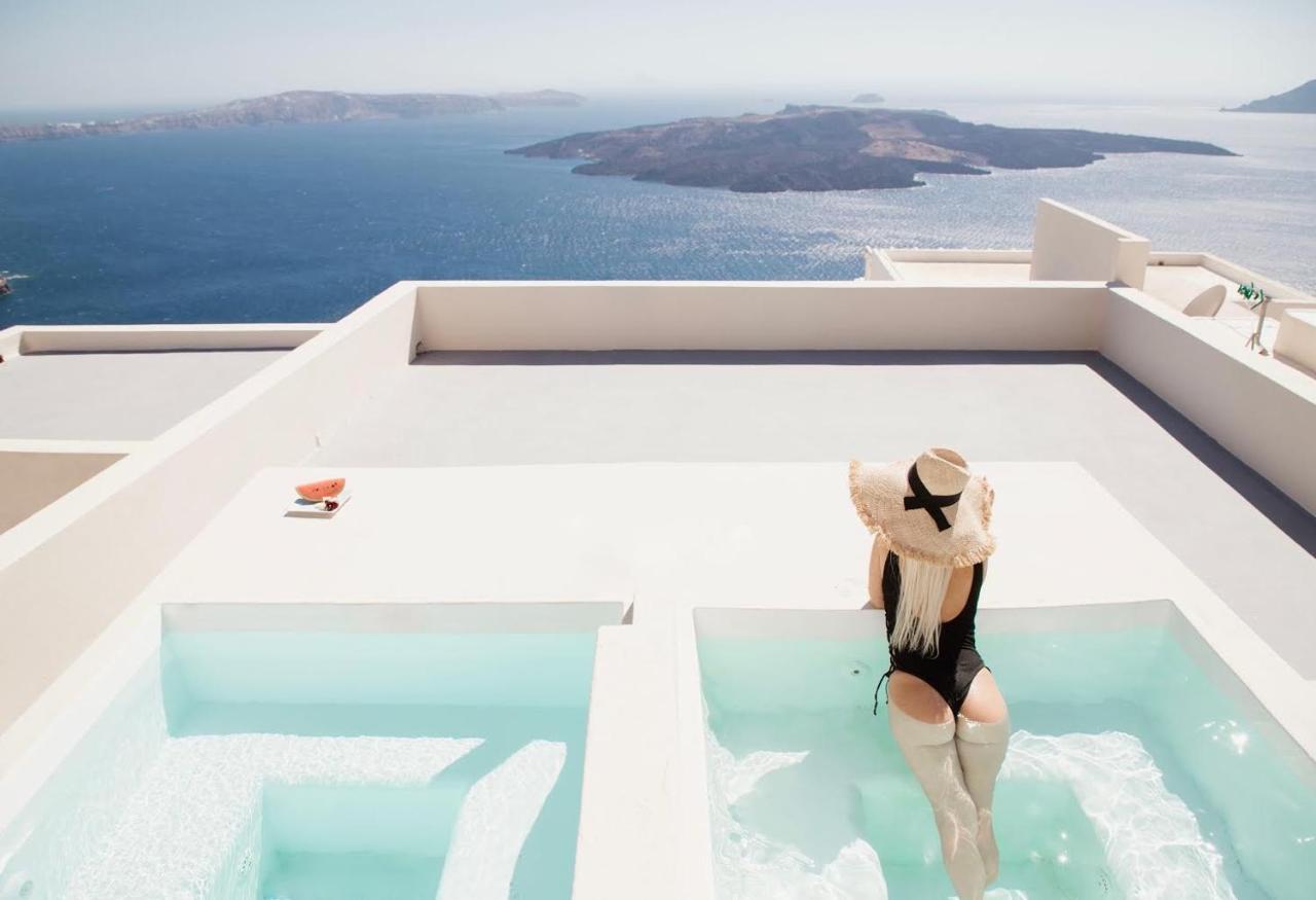 Aparthotel Caldera Cliff Illusion Fira  Exterior foto