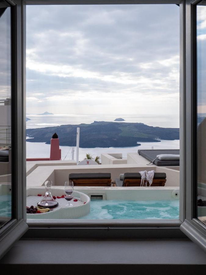 Aparthotel Caldera Cliff Illusion Fira  Exterior foto