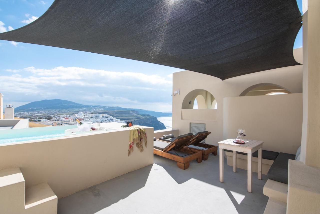 Aparthotel Caldera Cliff Illusion Fira  Exterior foto