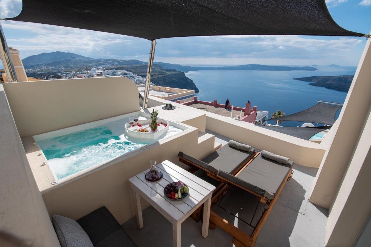 Aparthotel Caldera Cliff Illusion Fira  Exterior foto