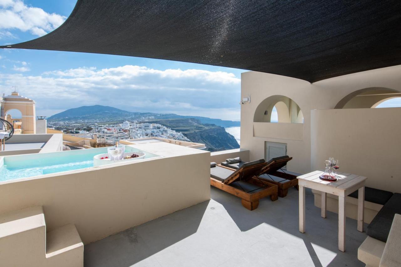Aparthotel Caldera Cliff Illusion Fira  Exterior foto