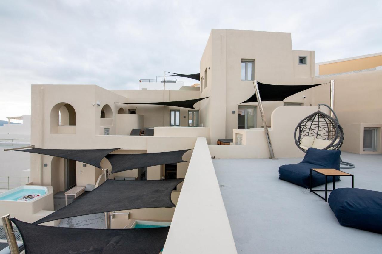 Aparthotel Caldera Cliff Illusion Fira  Exterior foto