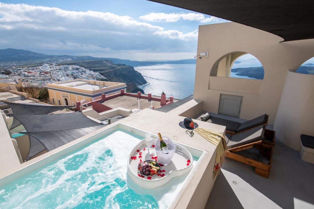 Aparthotel Caldera Cliff Illusion Fira  Exterior foto