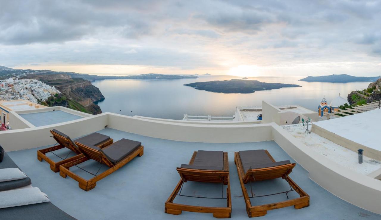 Aparthotel Caldera Cliff Illusion Fira  Exterior foto
