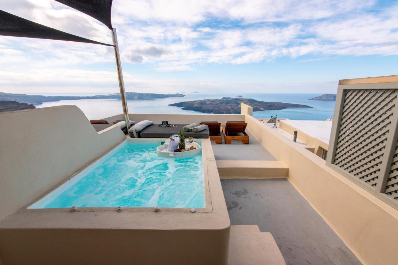 Aparthotel Caldera Cliff Illusion Fira  Exterior foto